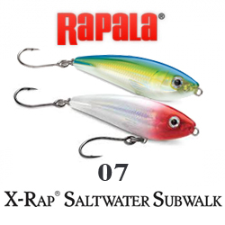 Rapala X-Rap Saltwater Subwalk SXRSB07