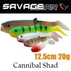 Savage Gear Cannibal Shad 12.5cm 20g