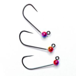 Вольфрамовая джиг-головка TSR TJH-BL #L, 3,3мм, 0,50гр, #Rainbow