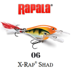 Rapala X-Rap Shad XRS06