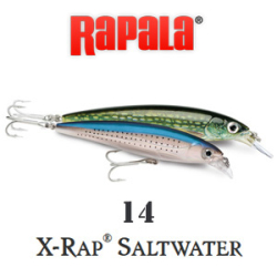 Rapala X-Rap Saltwater SXR14