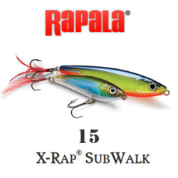 Rapala X-Rap Subwalk XRSB15