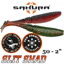 Sakura Slit Shad 50 - 2"