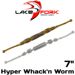 Lake Fork Hyper Whack'n Worm 7"