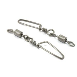 Вертлюг цилиндр с накаткой с застёжкой Coastlock№10X00 10кг. 10шт.