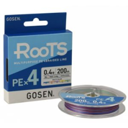 Шнур Gosen RooTS PE X4 Multi Color 200м #1