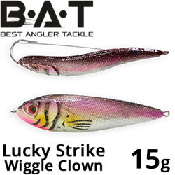 Bat Lucky Strike Wiggle Clown 4495075 шум/незацеп (75mm. 15гр)