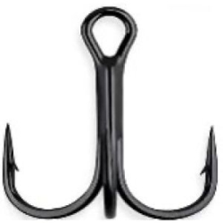 Тройник Hanzo Treble Teflon №8 уп.10 шт.