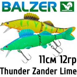 Balzer Thunder Zander Lime 11см 12гр. Floating