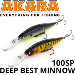 Akara Deep Best Minnow 100SP 16гр.