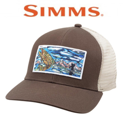 Simms Artist Foam Trucker Brown