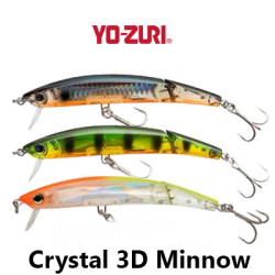 Yo-Zuri Crystal 3D Minnow Jointed (F) F1152