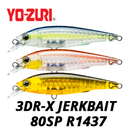 Yo-Zuri 3DR-X Jerkbait 80SP R1437