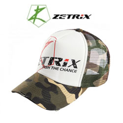 Zetrix Cap ZCC-1701 Green Camo Beak, Brown Camo Mesh