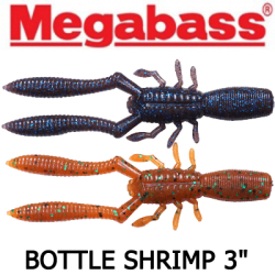 Megabass Honjikomi Bottle Shrimp 3"