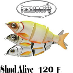 Izumi Shad Alive 120 Floating