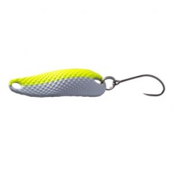 Блесна колеблющаяся Fish Image Diamond 2.5g цв. Chartreuse White CHR WH #704