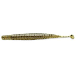 Силиконовая приманка Tsunekichi Stick Shad 4" цв. GREEN PUMPKIN