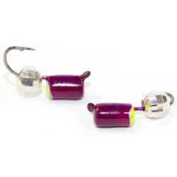 Мормышка Столбик №3 (бф)+ футбол серебро(0,77)