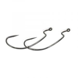Офсетный крючок Owner 5109 J-Light Worm Hook Black #4/0