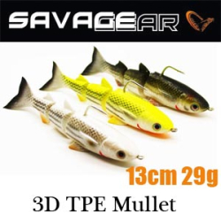 Savagear 3D TPE Mullet 130 29g SS