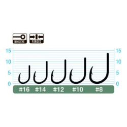 Крючок Owner Feeder Hook FDH-0 BC №8 9шт