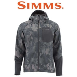 Simms Katafront Hoody, Hex Flo Camo Carbon