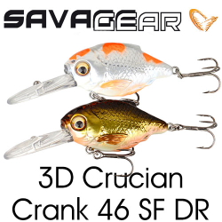 Savage Gear 3D Crucian Crank 46 8.3g SF DR