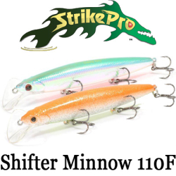 Strike Pro Shifter Minnow 110F (EG-186(F))