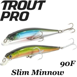 Trout Pro Slim Minnow 90F