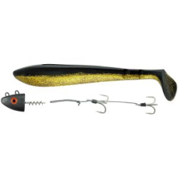 Виброхвост с оснасткой Abu Garcia Mcbeast 31см 550g Kit BLACK GOLD SVRTZ