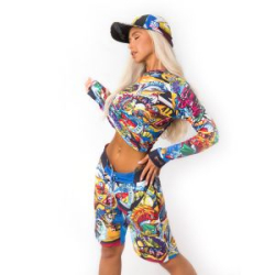 Фирменная джерси Relax женская (веселые картинки) - VRRW-S