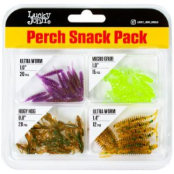 Силиконовые приманки Lucky John Pro Series 04 SET Набор микроджиг