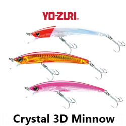 Yo-Zuri Crystal 3D Minnow (F) F1146 