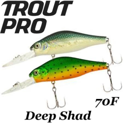 Trout Pro Deep Shad 70F