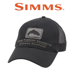 Simms Trout Trucker Cap Black