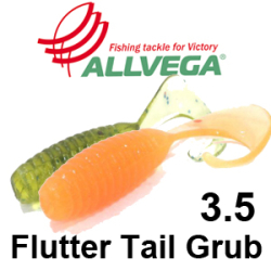 Allvega Flutter Tail Grub 3.5 