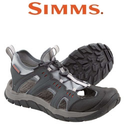 Simms Confluence Sandal Vibram, Carbon