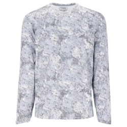 Термофутболка Simms SolarFlex Crew, Back Eddy White, S