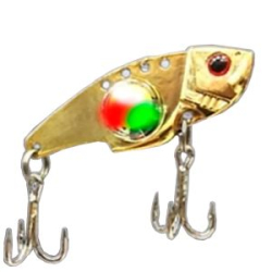 Блесна SFT Booster Cicada цвет GOLDEN-TRIPLE триколор