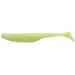 Силиконовая приманка DUO Realis Versa Shad 3" цвет #F075 Chartreuse Shad