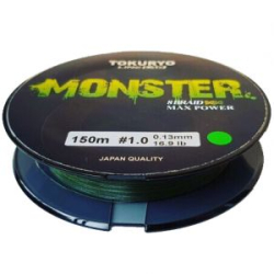 Шнур Tokuryo Monster X8 Moss Green 0.6 PE 150m