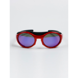 Очки поляризационные Extreme Fishing ADD-506, цвет оправы Блестящий темнокрасный, цвет линз Фиолетовый Revo