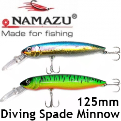 Namazu Diving Spade Minnow 125мм