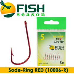 Fish Season Sode-Ring RED (10006-R)