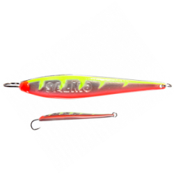 Блесна вертикальная зимняя Lucky John Model S-3 c впаян. кр. 6гр. цвет YR