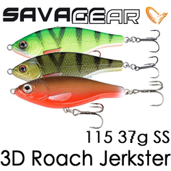 Savage Gear 3D Roach Jerkster 115 37g SS