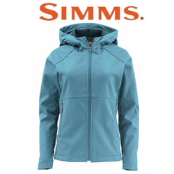 Simms Women's Katafront Hoody, Teal