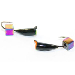 Мормышка Гвоздик №2,5 (бч)+ куб хамелеон(0,57)