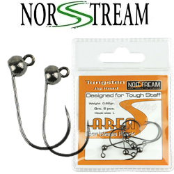 Norstream Trout Jig Head цв. black nickle